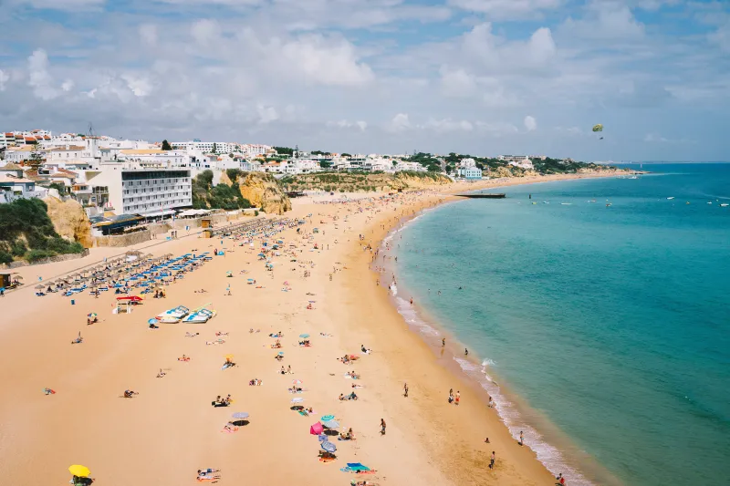 Albufeira Beach Algarve